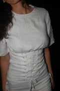 Lace-up Tee